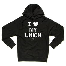 Load image into Gallery viewer, I Heart My Union Hooded Sweatshirt