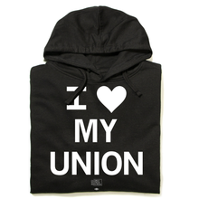 Load image into Gallery viewer, I Heart My Union Hooded Sweatshirt