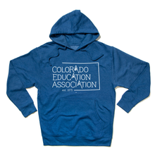 Load image into Gallery viewer, Colorado Education Association Logo Hooded Sweatshirt