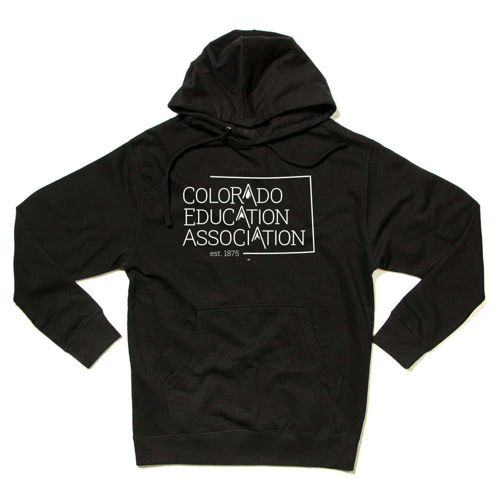 Colorado Education Association Logo Hooded Sweatshirt