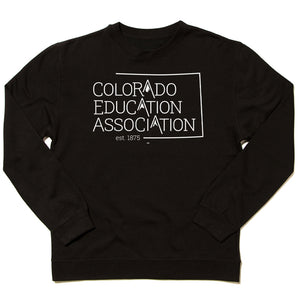 Colorado Education Association Logo Crewneck Sweatshirt
