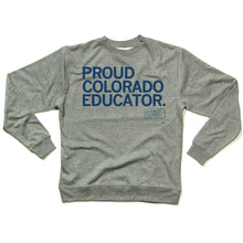 Load image into Gallery viewer, Proud Public Educator Crewneck Sweatshirt