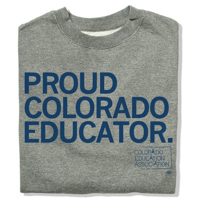 Proud Public Educator Crewneck Sweatshirt