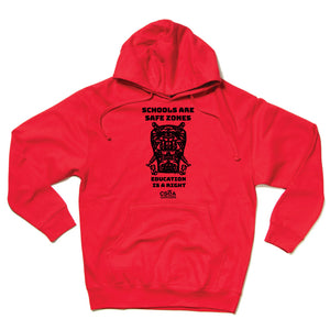 CSEA: Schools are Safe Zones Hooded Sweatshirt