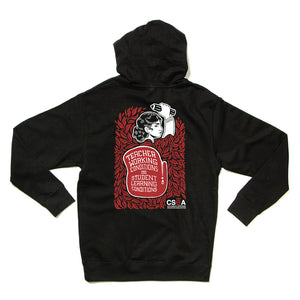CSEA: Backpack Hooded Sweatshirt