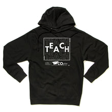 Load image into Gallery viewer, Learn Teach Grow Hooded Sweatshirt