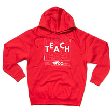 Load image into Gallery viewer, Learn Teach Grow Hooded Sweatshirt