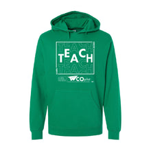 Load image into Gallery viewer, Learn Teach Grow Hooded Sweatshirt