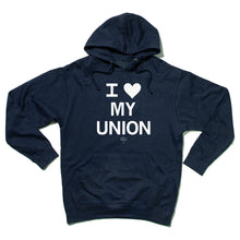 Load image into Gallery viewer, I Heart My Union Hooded Sweatshirt
